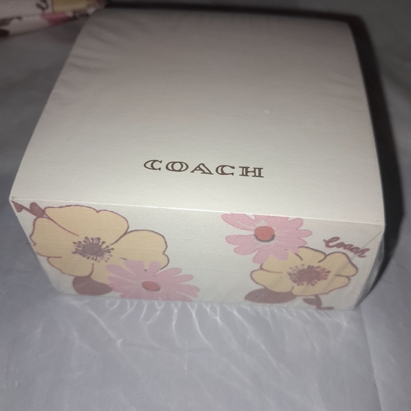 New Coach Note Cube In Cluster Flower Print NWT - Picture 3 of 8